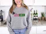 Wicked Faux Embroidery DTF Print