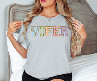 Faux Chenille Wifer DTF Print