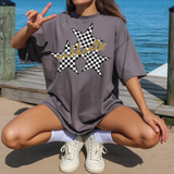 Wildcats Checker Star Trio DTF Print