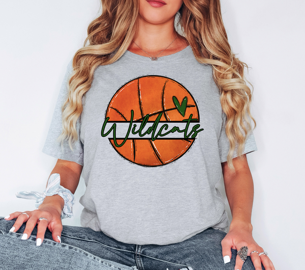 Wildcats Ballers Basketball DTF Print