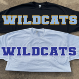 Wildcats Team Banner DTF Print
