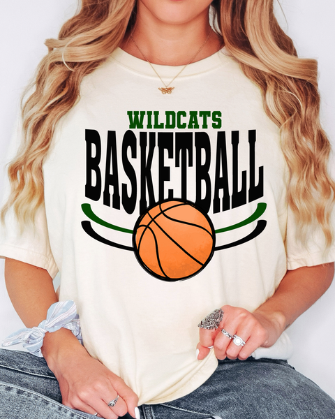 Wildcats Basketball DTF Print