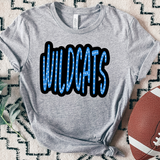 Dot Doodle Wildcats DTF Print