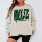 Wildcats Football Star Power Team Sports DTF Print