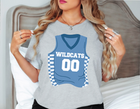 Wildcats Jersey DTF Print