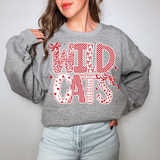 Wildcats Stacked Preppy Coquette DTF Print