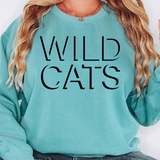 Wildcats Block Shadow DTF Print