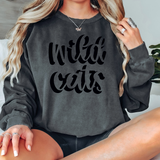 Wildcats Curvy Shadow DTF Print
