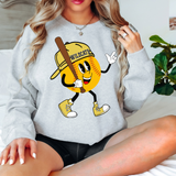 Cute Wildcats Softball Guy DTF Print