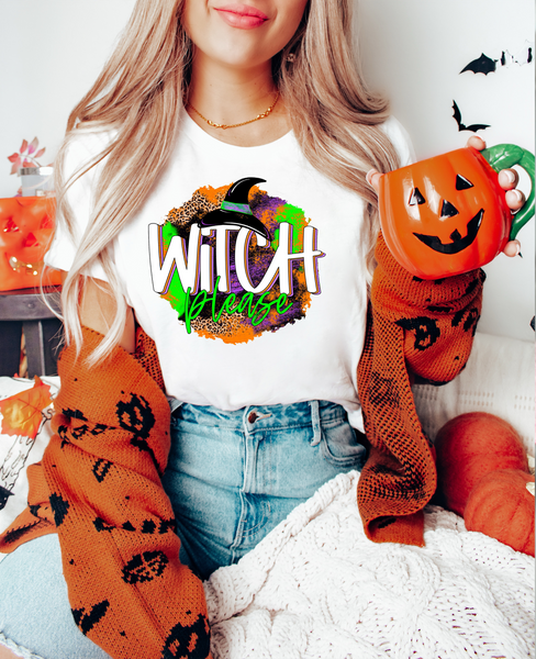 Halloween Witch Please DTF