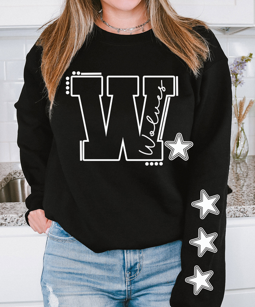 Wolves Alpha Star 06 DTF Print
