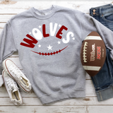 Wolves Football Star DTF Print