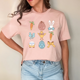 XOXO Colorful Easter DTF Print