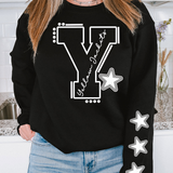 Yellow Jackets 06 Star White DTF Print