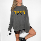 Yellow Jackets Team Arch with Bow DTF Print