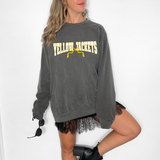 Yellow Jackets Team Arch with Bow DTF Print