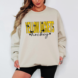Yellow Jackets Hockey Star Power Team Sports DTF Print