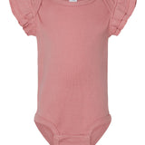 INFANT Rabbit Skins Flutter Sleeve Bodysuit