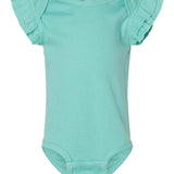 INFANT Rabbit Skins Flutter Sleeve Bodysuit