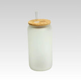 17oz Frosted Glass Sublimation Tumbler (SINGLES)