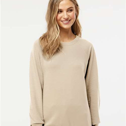 Independent Trading Icon Lightweight Loopback Terry Crewneck Sweatshirt