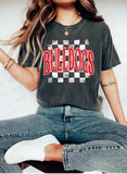 Distressed Bulldogs Checker DTF Print