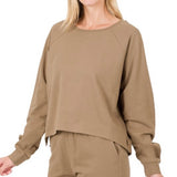 Raglan Pajama Shorts Set