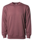 Independent Trading Icon Lightweight Loopback Terry Crewneck Sweatshirt