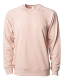 Independent Trading Icon Lightweight Loopback Terry Crewneck Sweatshirt