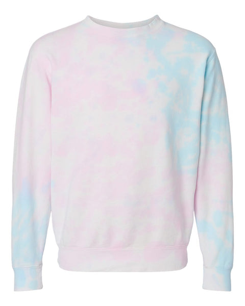 Independent Trading Midweight Tie-Dyed Sweatshirt