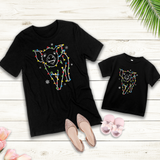 Christmas Pig DTF Print