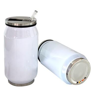 Sublimation 12oz Stainless Steel White Coke Can