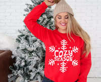 Cozy Season Snowflake Screen Print LOW HEAT