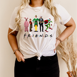 Christmas Movie FRIENDS  Screen Print HIGH HEAT