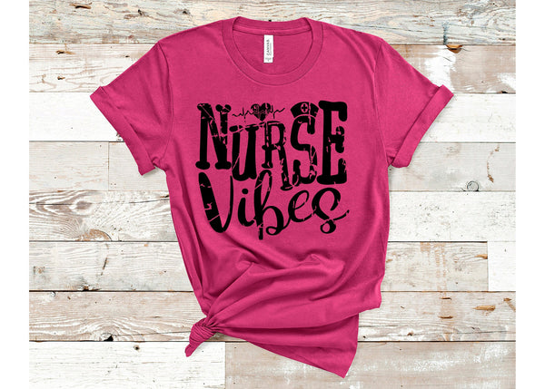 Nurse Vibes Sublimation Print