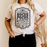 Hocus Pocus Apothecary  Screen Print LOW HEAT