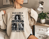 Hocus Pocus Bad Girls Have More Fun Screen Print HIGH HEAT