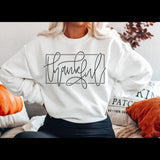 Thankful Box DTF Print