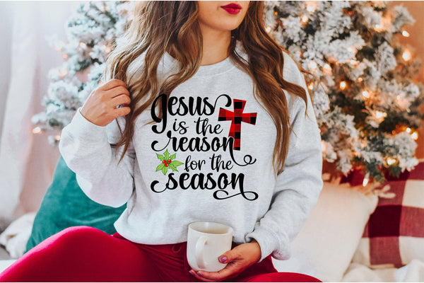 Jesus is the Reason Christmas Screen Print HIGH HEAT