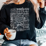 Thanksgiving Typography DTF Print