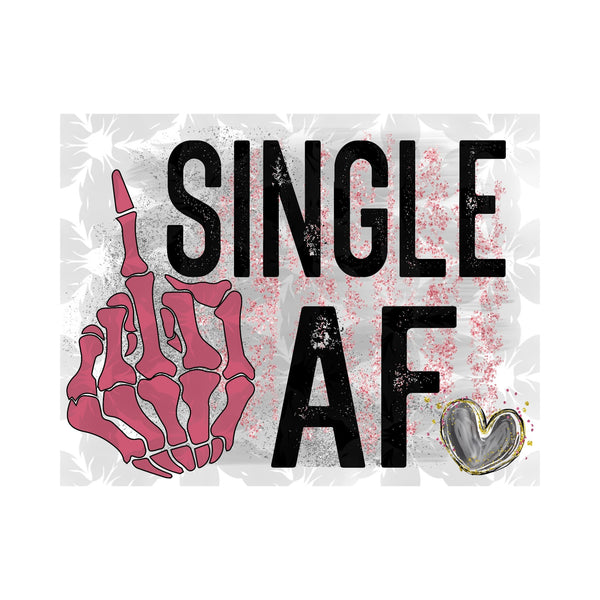Single AF Valentine Sublimation Print