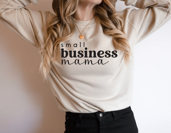 Small Business Mama Screen Print LOW HEAT