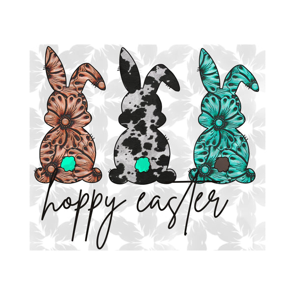 Hoppy Easter Bunny Sublimation Print