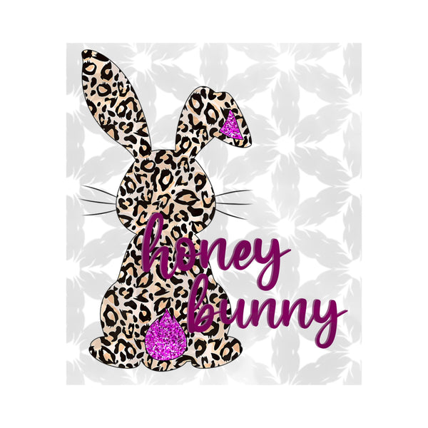 Honey Bunny Easter Sublimation Print
