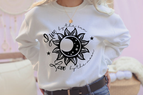 Live by the Sun Love by the Moon Screen Print LOW HEAT