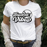 Baseball Vibes  DTF Print