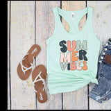 Summer Vibes Retro DTF Print