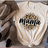 Mama Leopard DTF Print