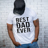 Best Dad Ever Distressed DTF Print