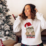 Tastes Like Christmas Sloth DTF Print